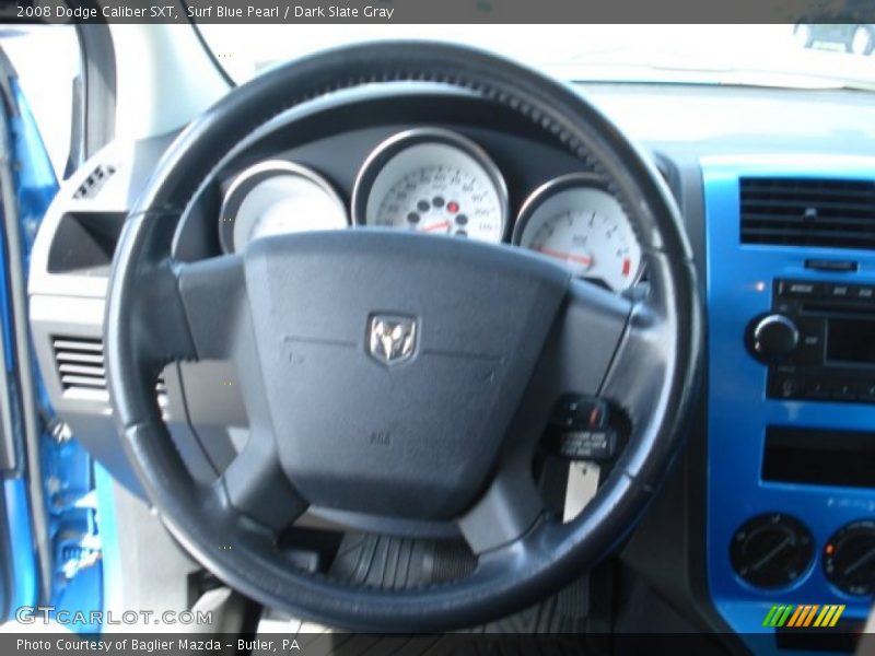 Surf Blue Pearl / Dark Slate Gray 2008 Dodge Caliber SXT