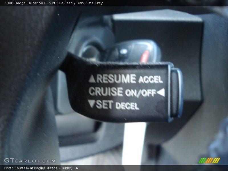 Surf Blue Pearl / Dark Slate Gray 2008 Dodge Caliber SXT