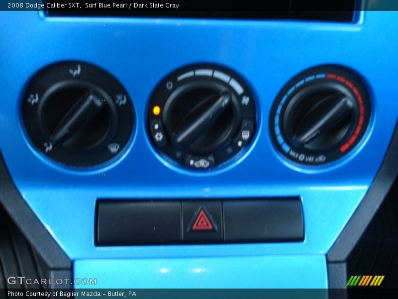 Surf Blue Pearl / Dark Slate Gray 2008 Dodge Caliber SXT