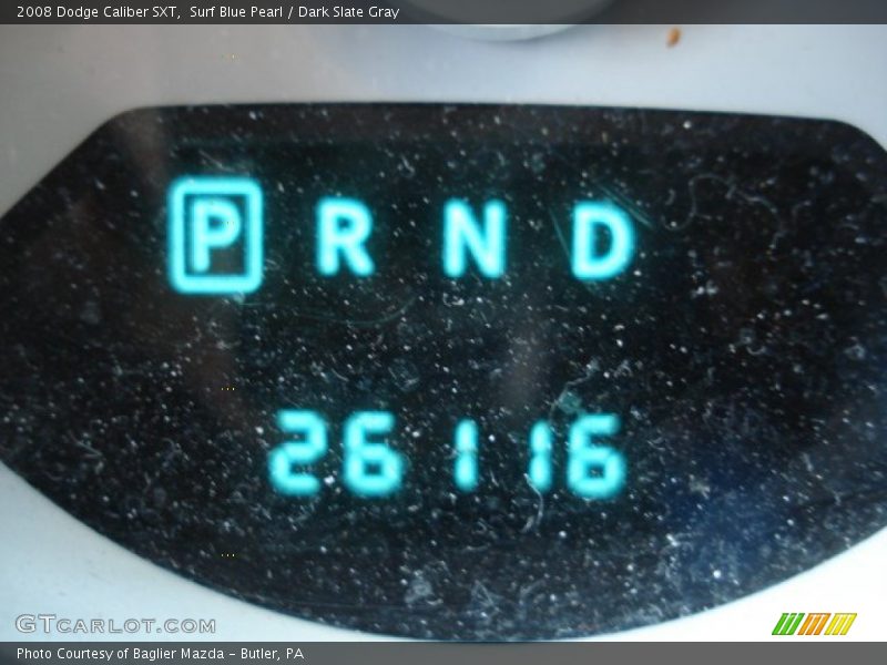 Surf Blue Pearl / Dark Slate Gray 2008 Dodge Caliber SXT