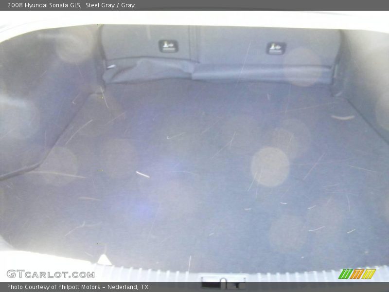 Steel Gray / Gray 2008 Hyundai Sonata GLS