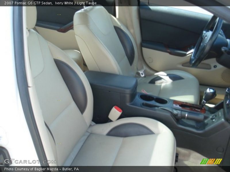 Ivory White / Light Taupe 2007 Pontiac G6 GTP Sedan