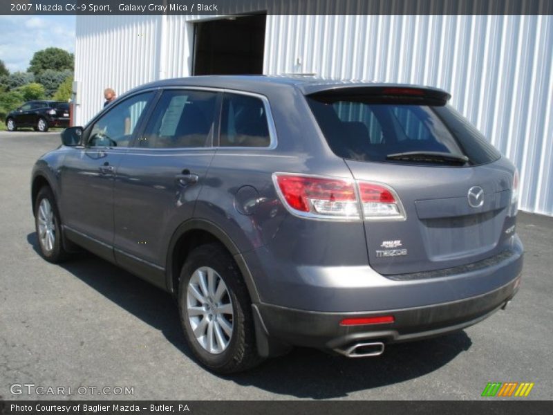 Galaxy Gray Mica / Black 2007 Mazda CX-9 Sport