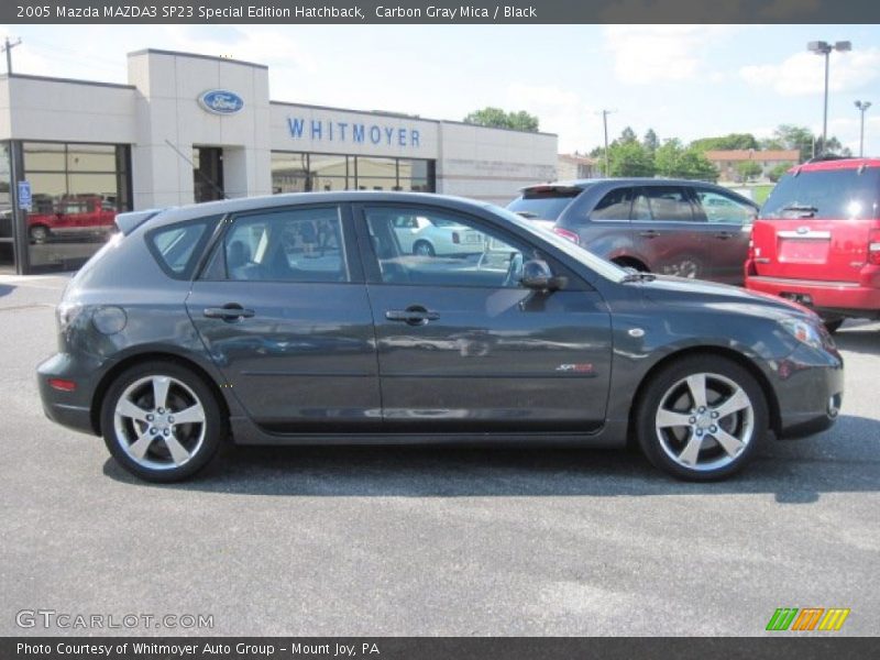 Carbon Gray Mica / Black 2005 Mazda MAZDA3 SP23 Special Edition Hatchback