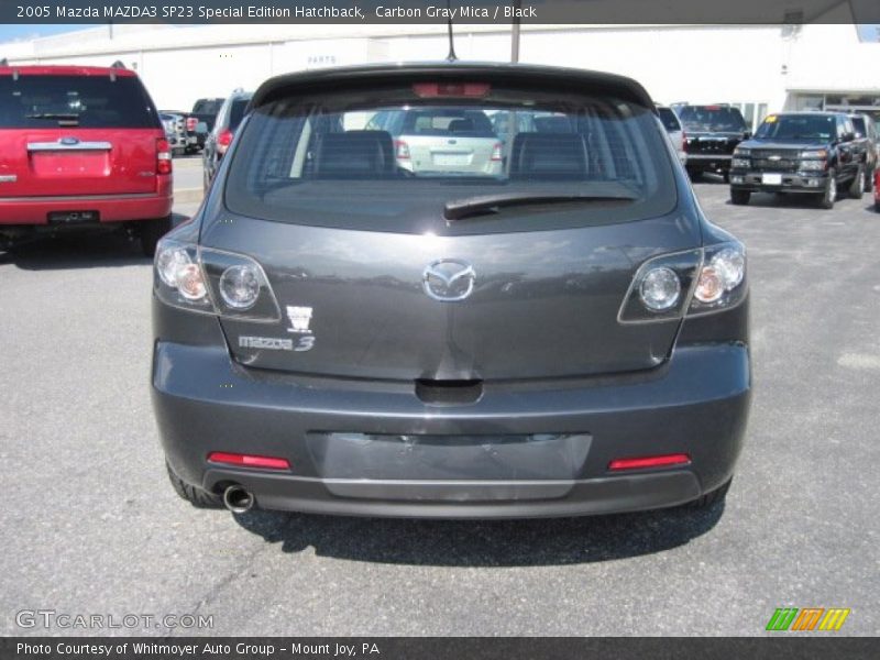 Carbon Gray Mica / Black 2005 Mazda MAZDA3 SP23 Special Edition Hatchback