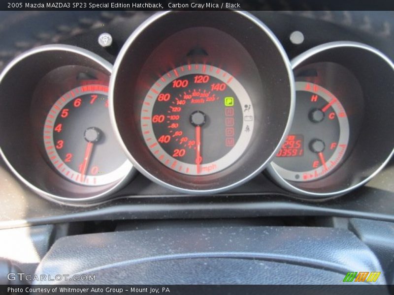 2005 MAZDA3 SP23 Special Edition Hatchback SP23 Special Edition Hatchback Gauges