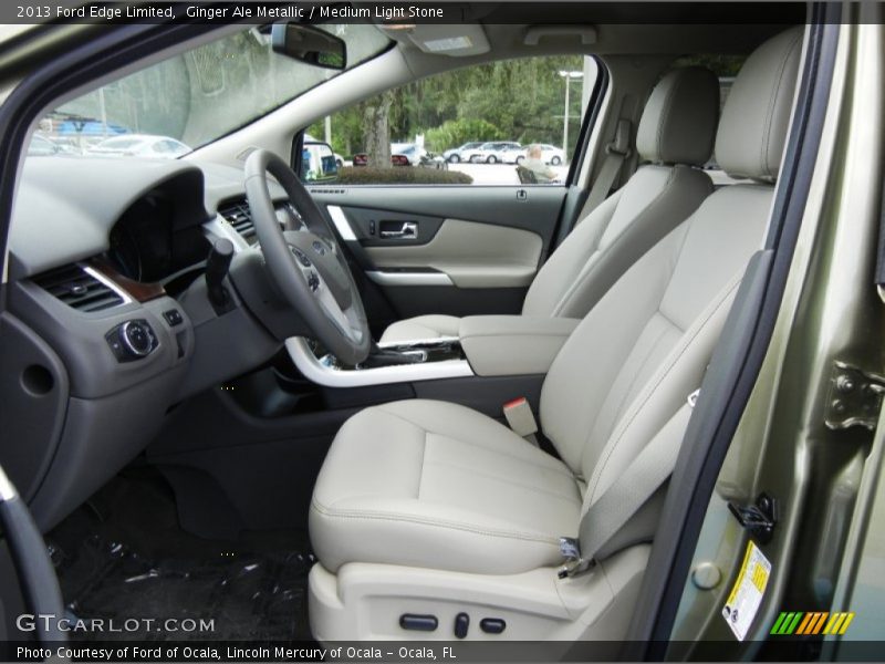 Front Seat of 2013 Edge Limited