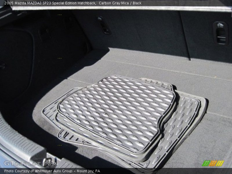 Carbon Gray Mica / Black 2005 Mazda MAZDA3 SP23 Special Edition Hatchback