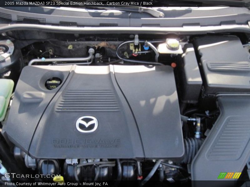 Carbon Gray Mica / Black 2005 Mazda MAZDA3 SP23 Special Edition Hatchback