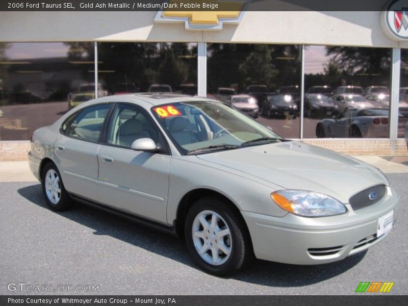 Gold Ash Metallic / Medium/Dark Pebble Beige 2006 Ford Taurus SEL