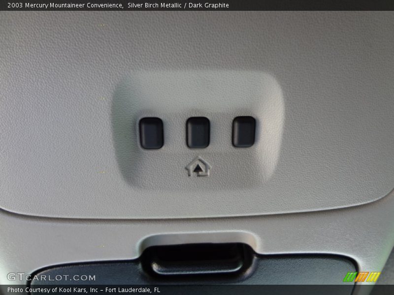 Silver Birch Metallic / Dark Graphite 2003 Mercury Mountaineer Convenience