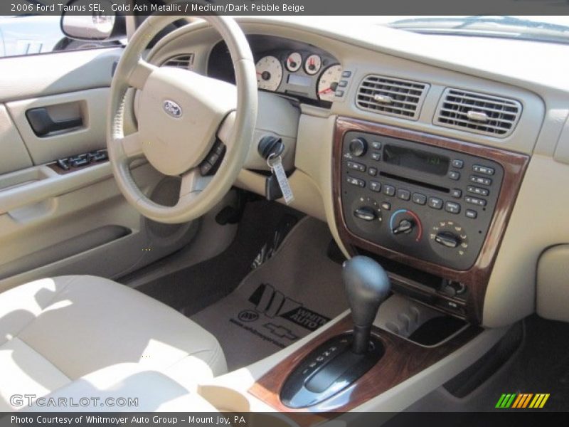 Gold Ash Metallic / Medium/Dark Pebble Beige 2006 Ford Taurus SEL