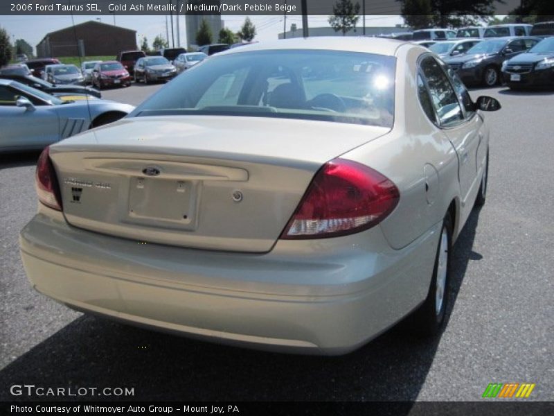 Gold Ash Metallic / Medium/Dark Pebble Beige 2006 Ford Taurus SEL
