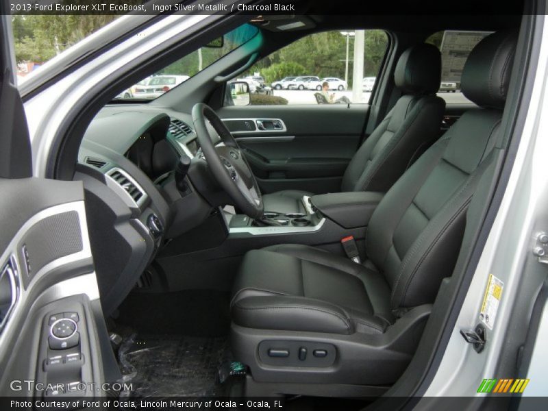  2013 Explorer XLT EcoBoost Charcoal Black Interior
