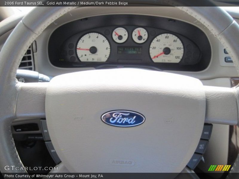 Gold Ash Metallic / Medium/Dark Pebble Beige 2006 Ford Taurus SEL