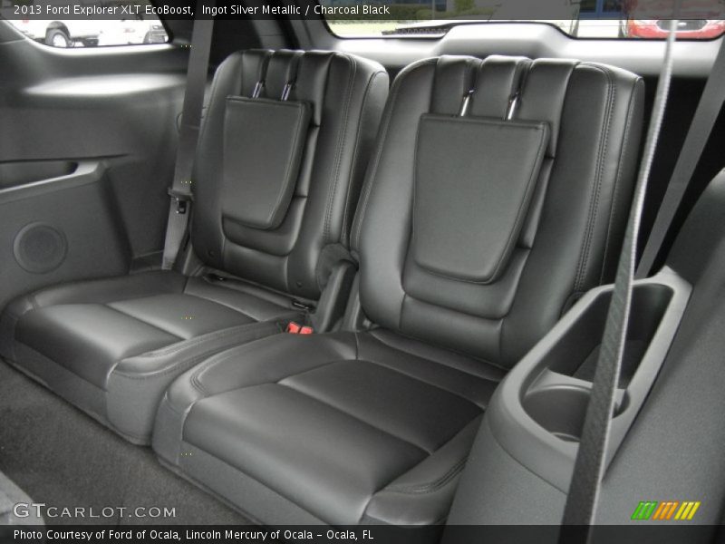 Rear Seat of 2013 Explorer XLT EcoBoost