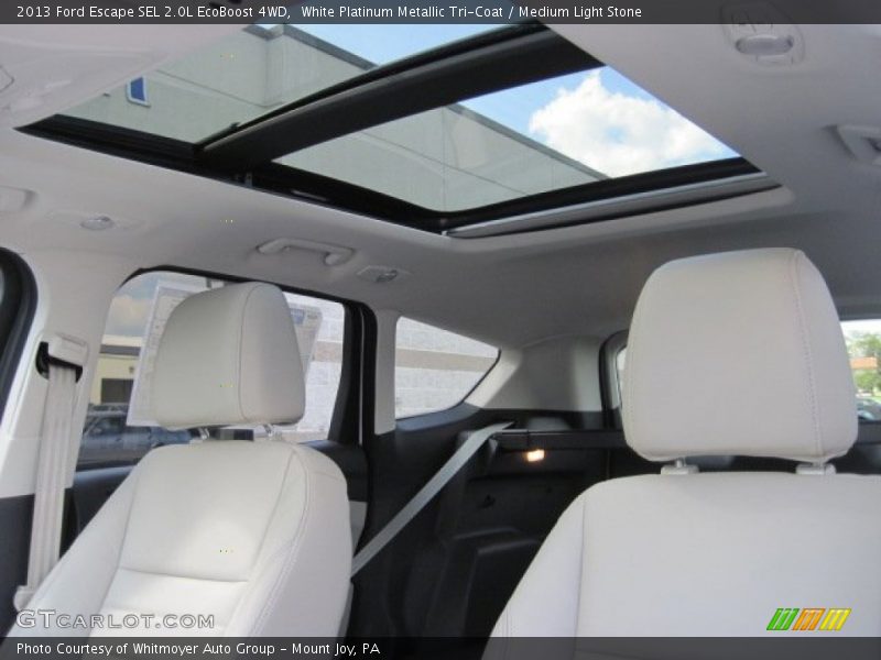 Sunroof of 2013 Escape SEL 2.0L EcoBoost 4WD