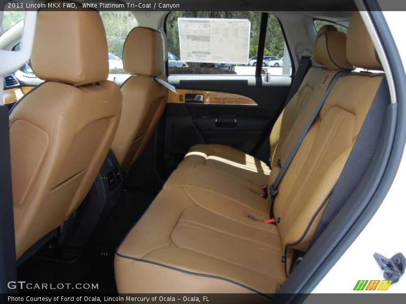 White Platinum Tri-Coat / Canyon 2013 Lincoln MKX FWD