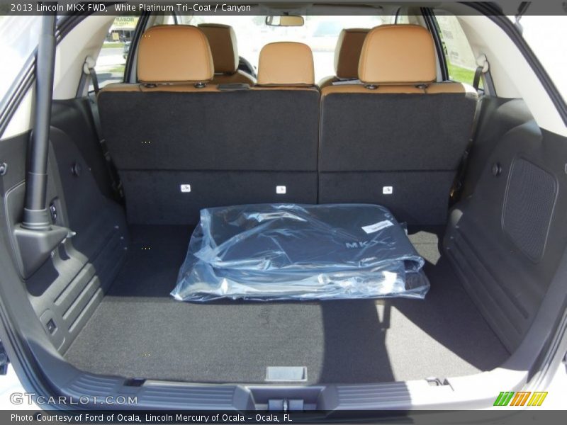 White Platinum Tri-Coat / Canyon 2013 Lincoln MKX FWD