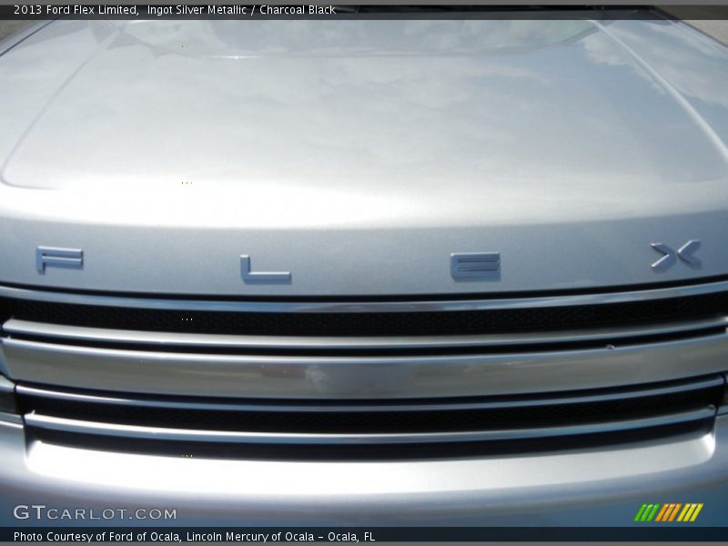 Ingot Silver Metallic / Charcoal Black 2013 Ford Flex Limited