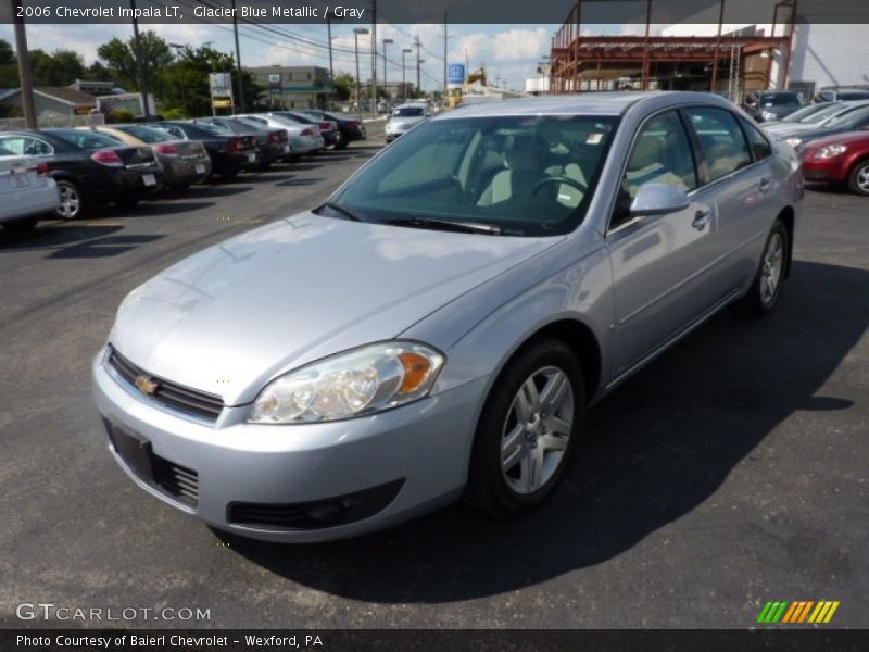 Glacier Blue Metallic / Gray 2006 Chevrolet Impala LT