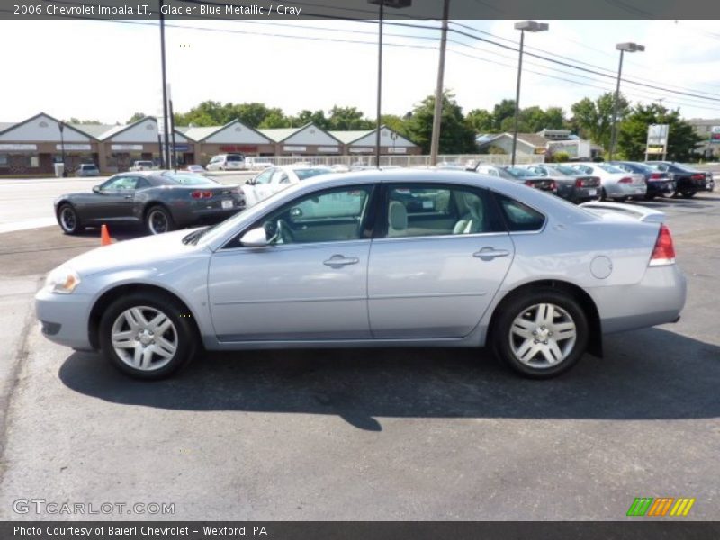 Glacier Blue Metallic / Gray 2006 Chevrolet Impala LT