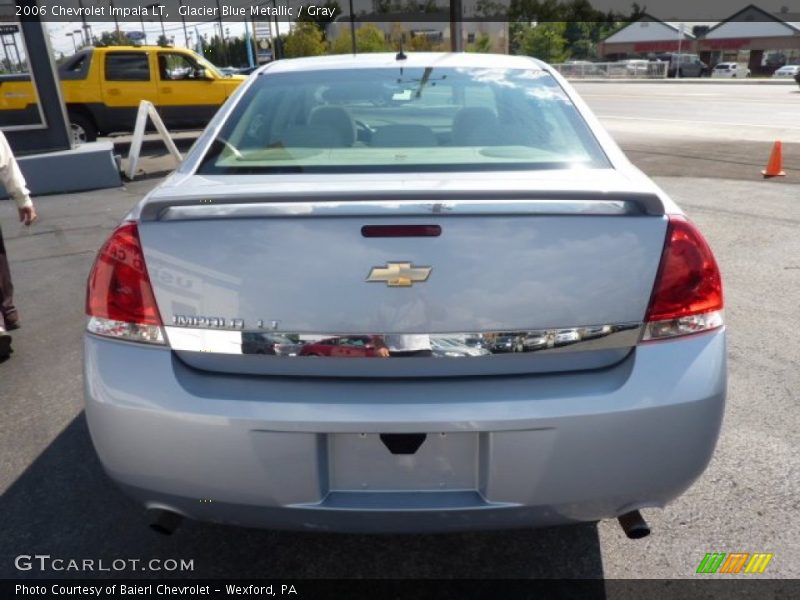 Glacier Blue Metallic / Gray 2006 Chevrolet Impala LT