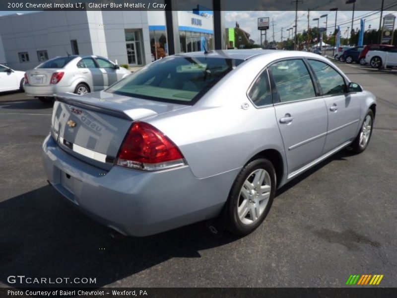 Glacier Blue Metallic / Gray 2006 Chevrolet Impala LT