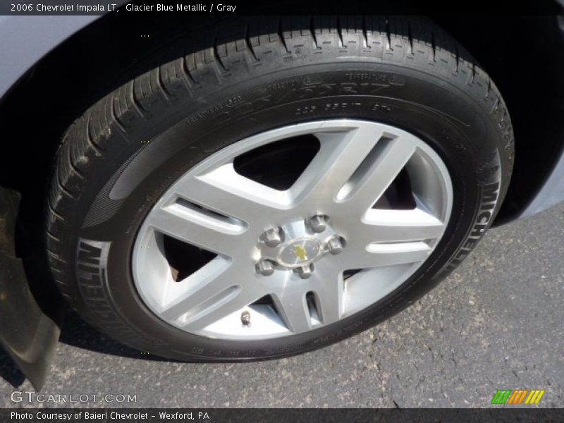Glacier Blue Metallic / Gray 2006 Chevrolet Impala LT