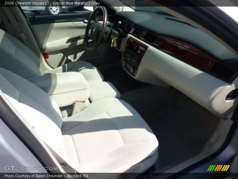 Glacier Blue Metallic / Gray 2006 Chevrolet Impala LT
