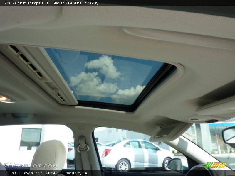 Glacier Blue Metallic / Gray 2006 Chevrolet Impala LT