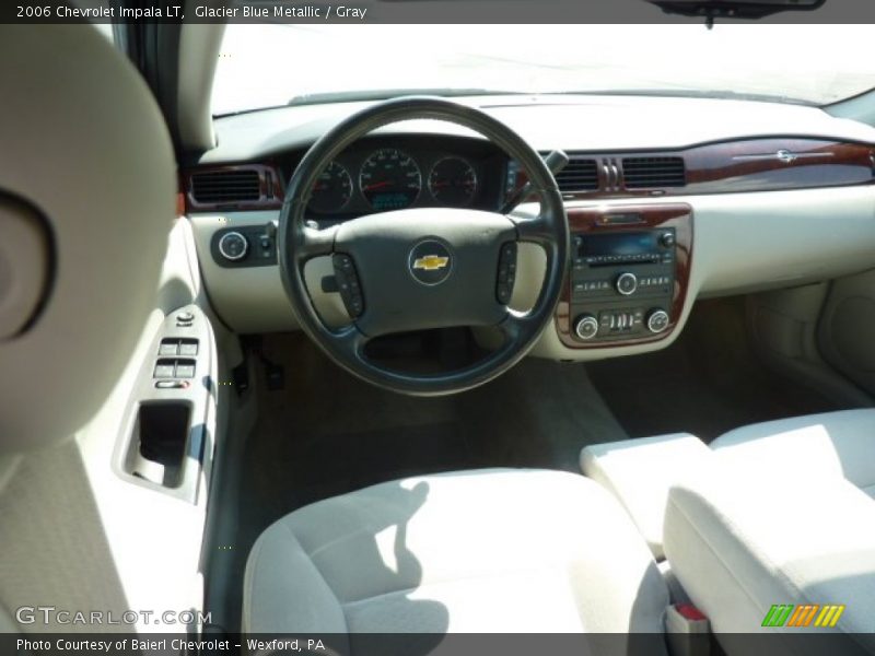 Glacier Blue Metallic / Gray 2006 Chevrolet Impala LT
