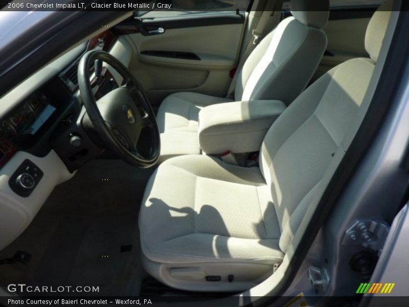 Glacier Blue Metallic / Gray 2006 Chevrolet Impala LT
