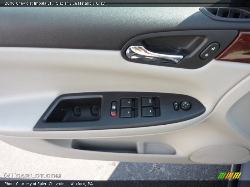 Glacier Blue Metallic / Gray 2006 Chevrolet Impala LT