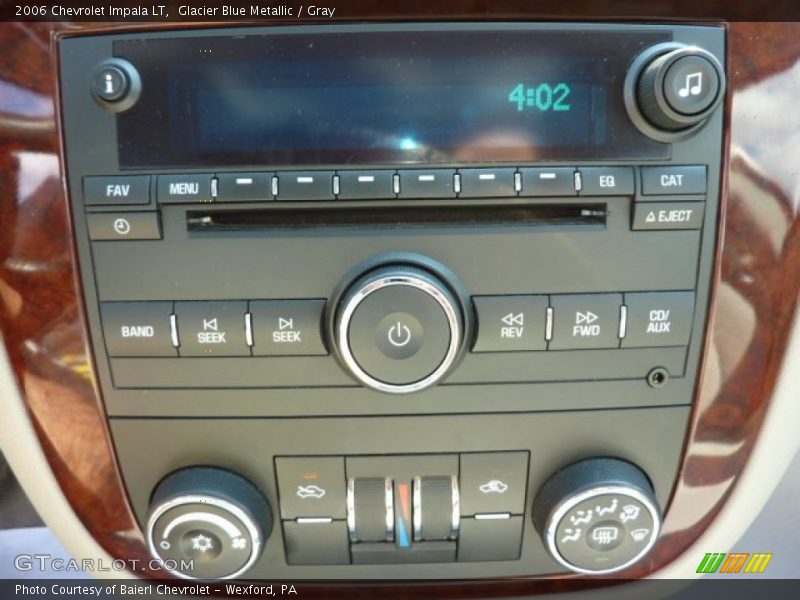 Glacier Blue Metallic / Gray 2006 Chevrolet Impala LT