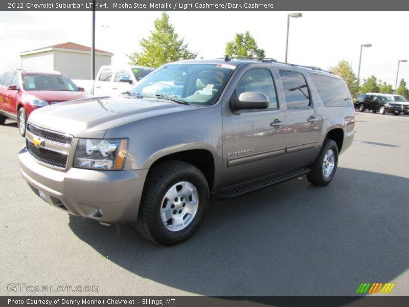 Mocha Steel Metallic / Light Cashmere/Dark Cashmere 2012 Chevrolet Suburban LT 4x4
