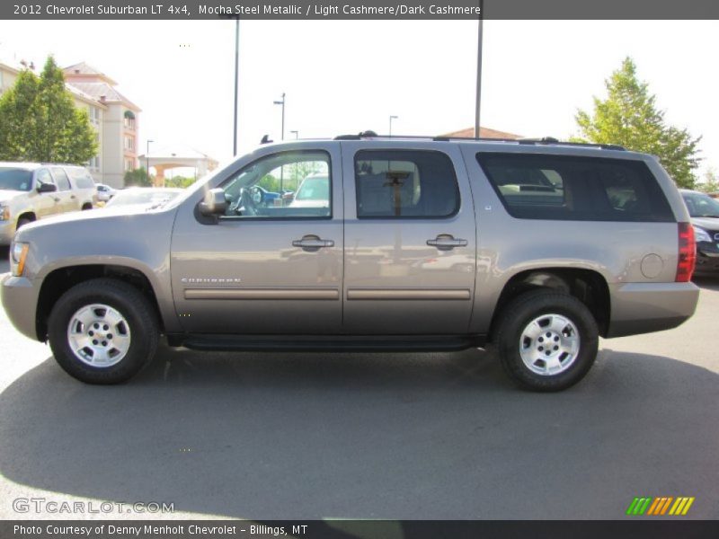 Mocha Steel Metallic / Light Cashmere/Dark Cashmere 2012 Chevrolet Suburban LT 4x4