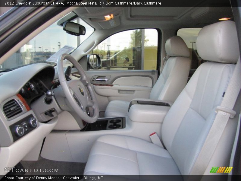 Mocha Steel Metallic / Light Cashmere/Dark Cashmere 2012 Chevrolet Suburban LT 4x4