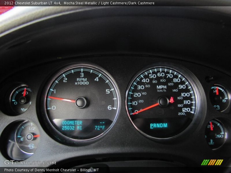 Mocha Steel Metallic / Light Cashmere/Dark Cashmere 2012 Chevrolet Suburban LT 4x4