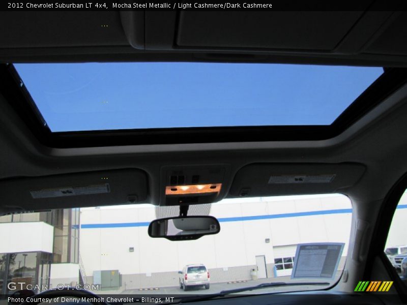 Mocha Steel Metallic / Light Cashmere/Dark Cashmere 2012 Chevrolet Suburban LT 4x4