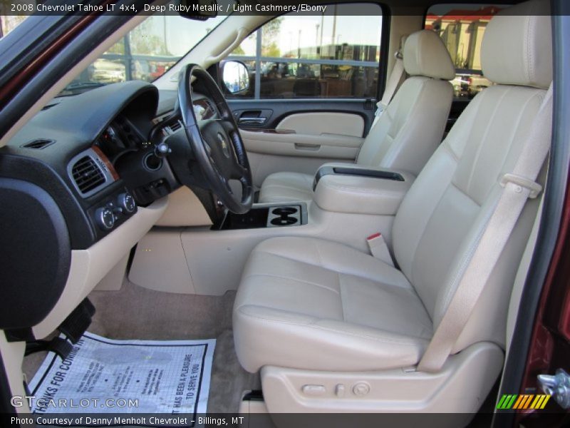 Deep Ruby Metallic / Light Cashmere/Ebony 2008 Chevrolet Tahoe LT 4x4