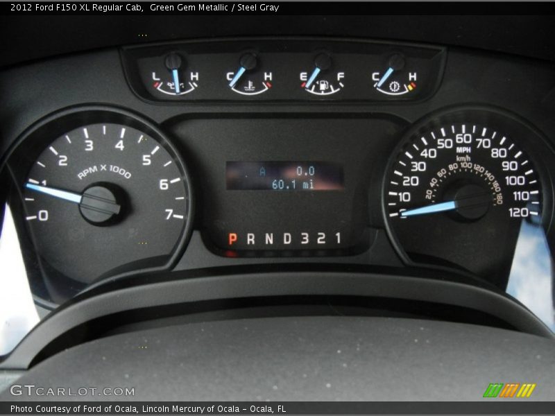  2012 F150 XL Regular Cab XL Regular Cab Gauges