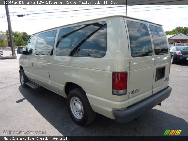 Gold Ash Metallic / Medium Flint Grey 2006 Ford E Series Van E150 XL Passenger