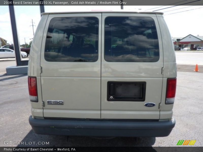 Gold Ash Metallic / Medium Flint Grey 2006 Ford E Series Van E150 XL Passenger
