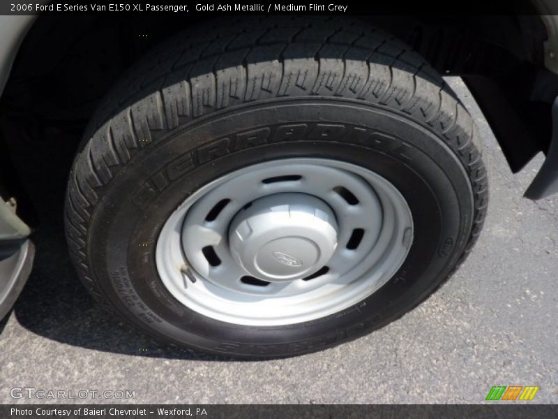 Gold Ash Metallic / Medium Flint Grey 2006 Ford E Series Van E150 XL Passenger