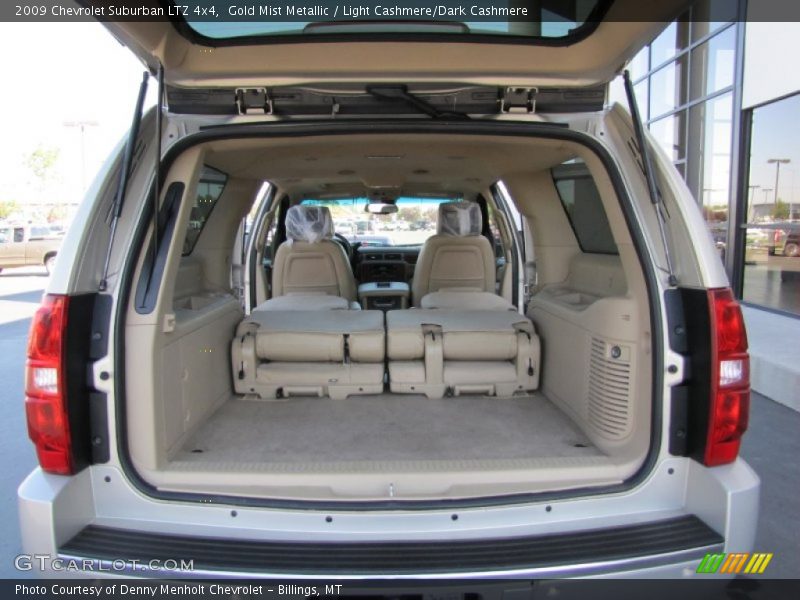 Gold Mist Metallic / Light Cashmere/Dark Cashmere 2009 Chevrolet Suburban LTZ 4x4