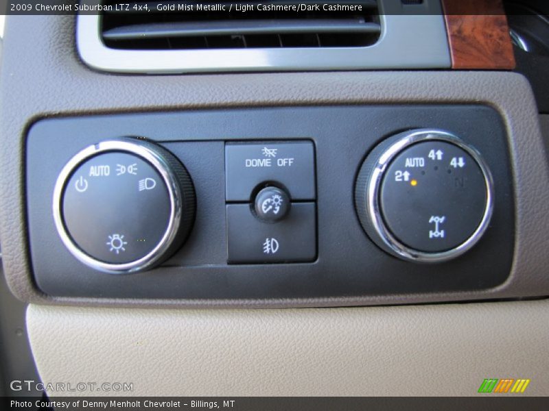 Gold Mist Metallic / Light Cashmere/Dark Cashmere 2009 Chevrolet Suburban LTZ 4x4