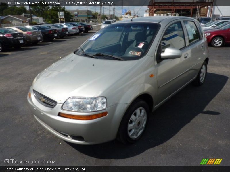 Galaxy Silver Metallic / Gray 2004 Chevrolet Aveo LS Hatchback