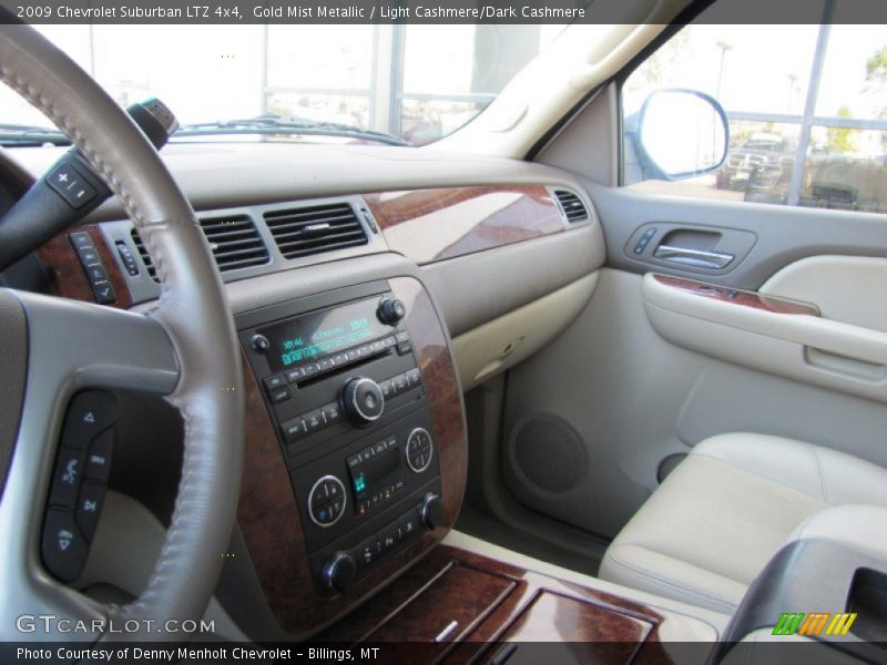 Gold Mist Metallic / Light Cashmere/Dark Cashmere 2009 Chevrolet Suburban LTZ 4x4