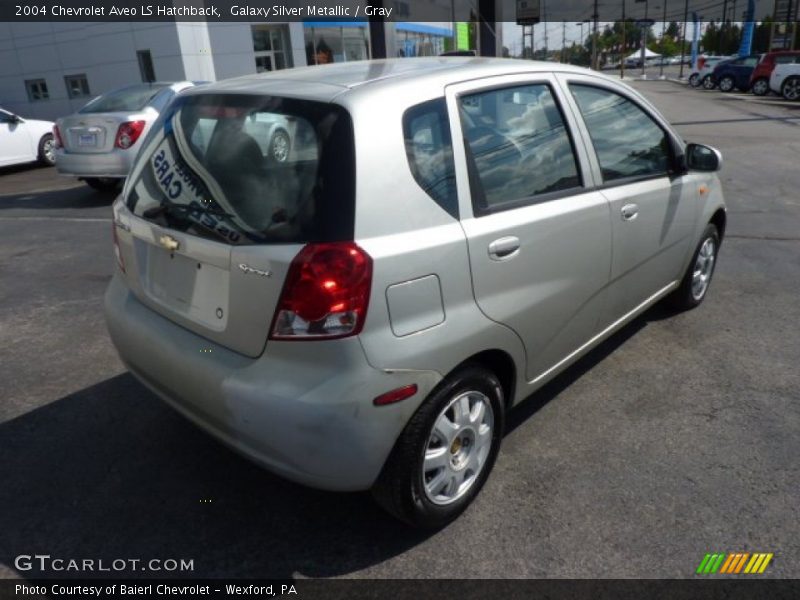 Galaxy Silver Metallic / Gray 2004 Chevrolet Aveo LS Hatchback